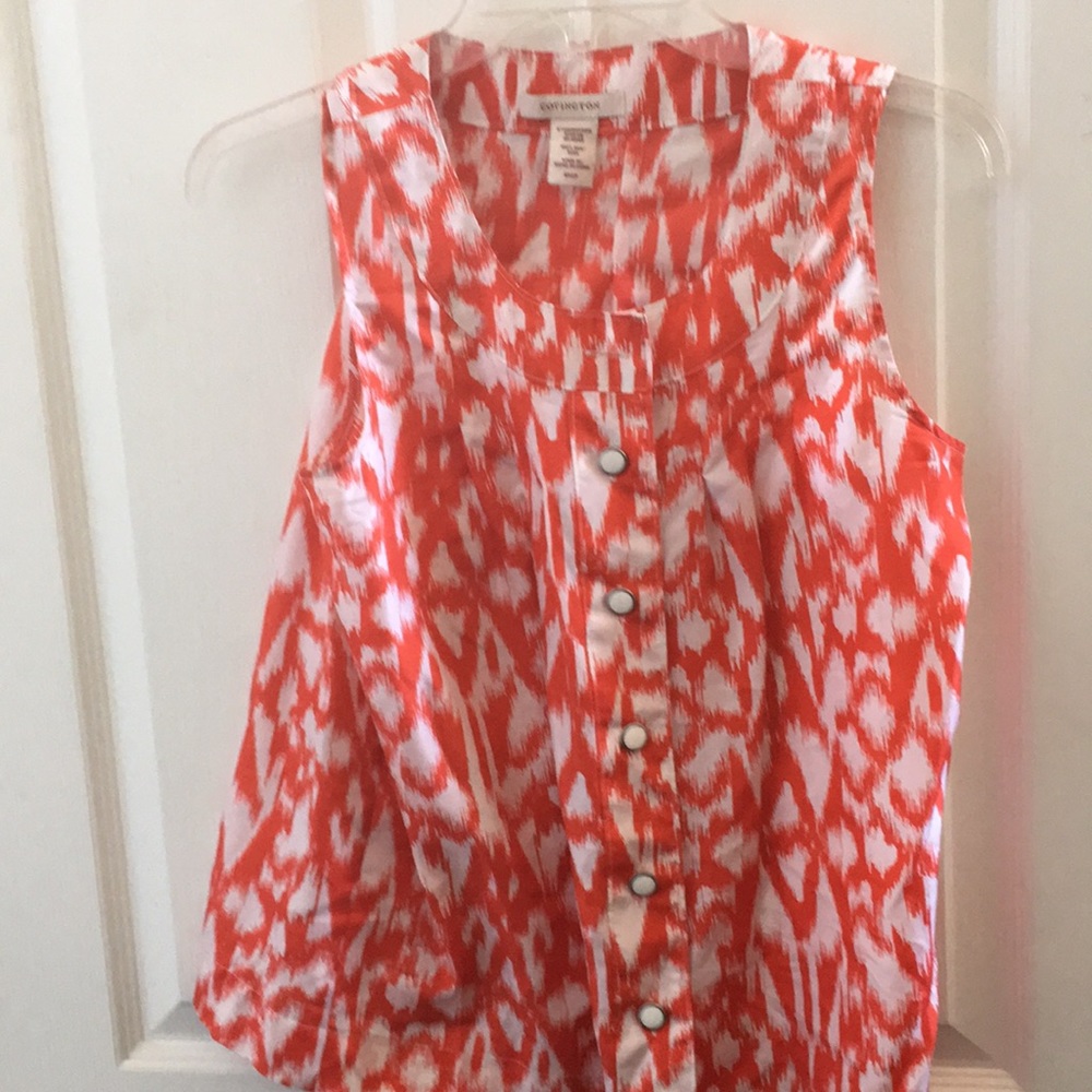 FINAL MARKDOWN Ladies silk Covington blouse small petite